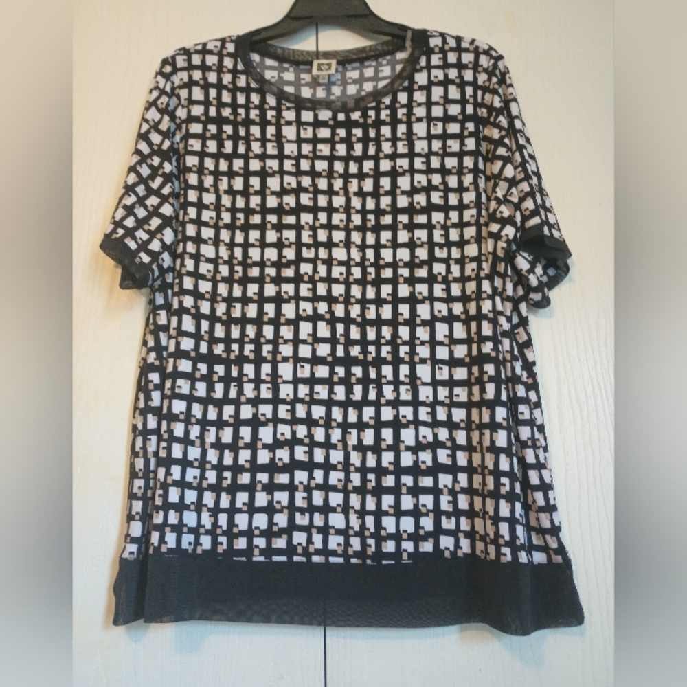 Anne Klein Women's Plus Size 3X Blouse